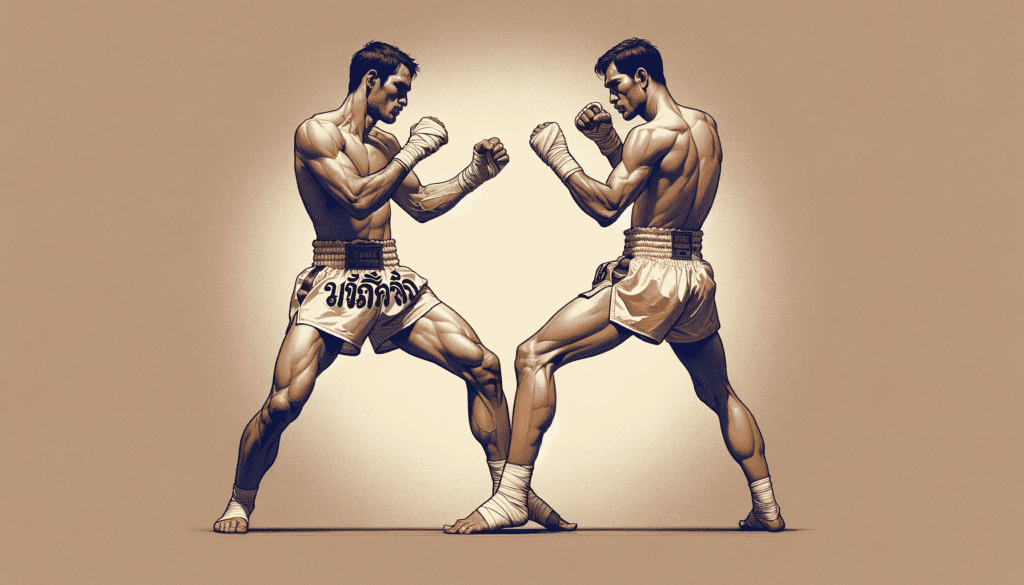 two thai boxers